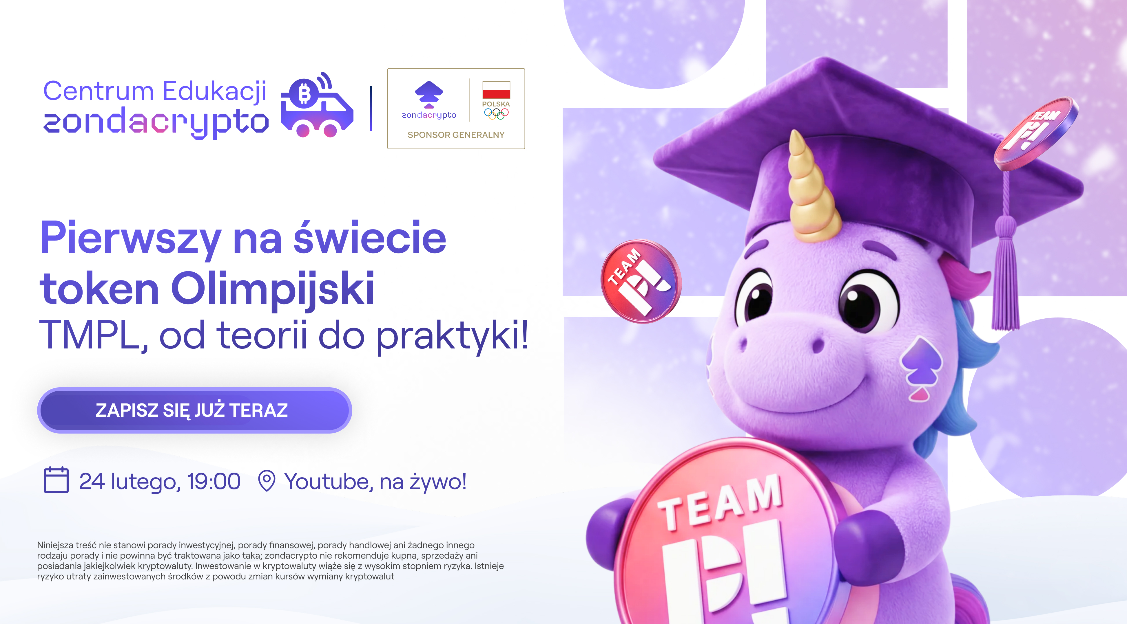 Przełom w świecie sportu: Poznaj token TMPL podczas specjalnego live’a!