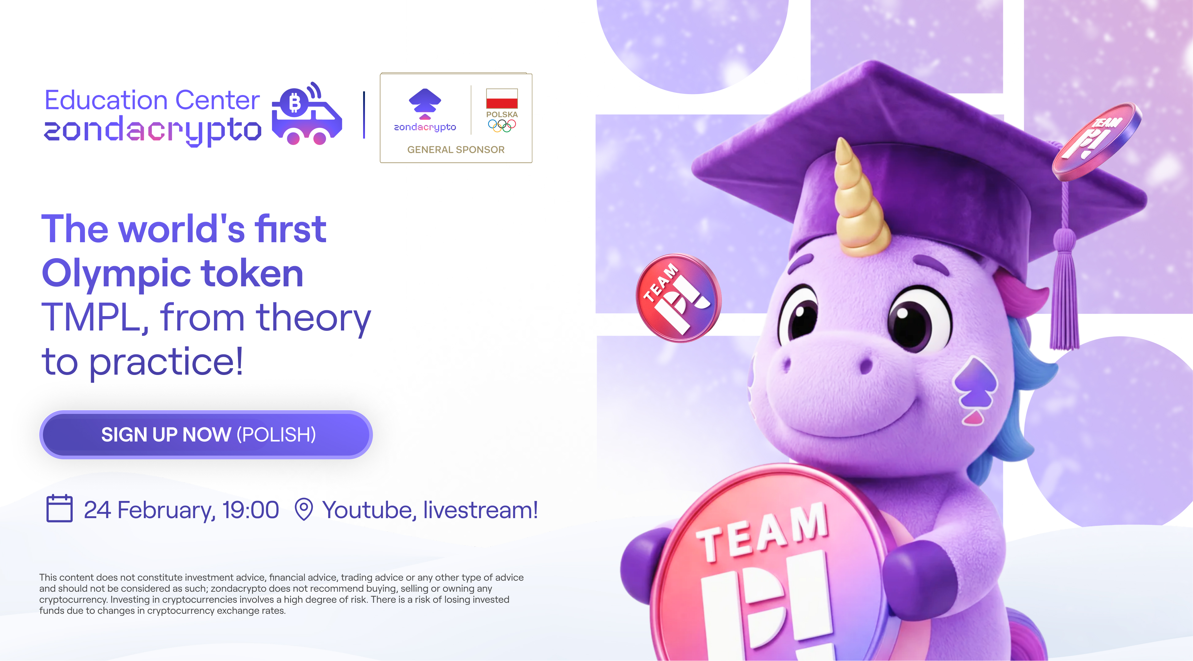 A breakthrough in the world of sports: Discover the TMPL token during a special live session!