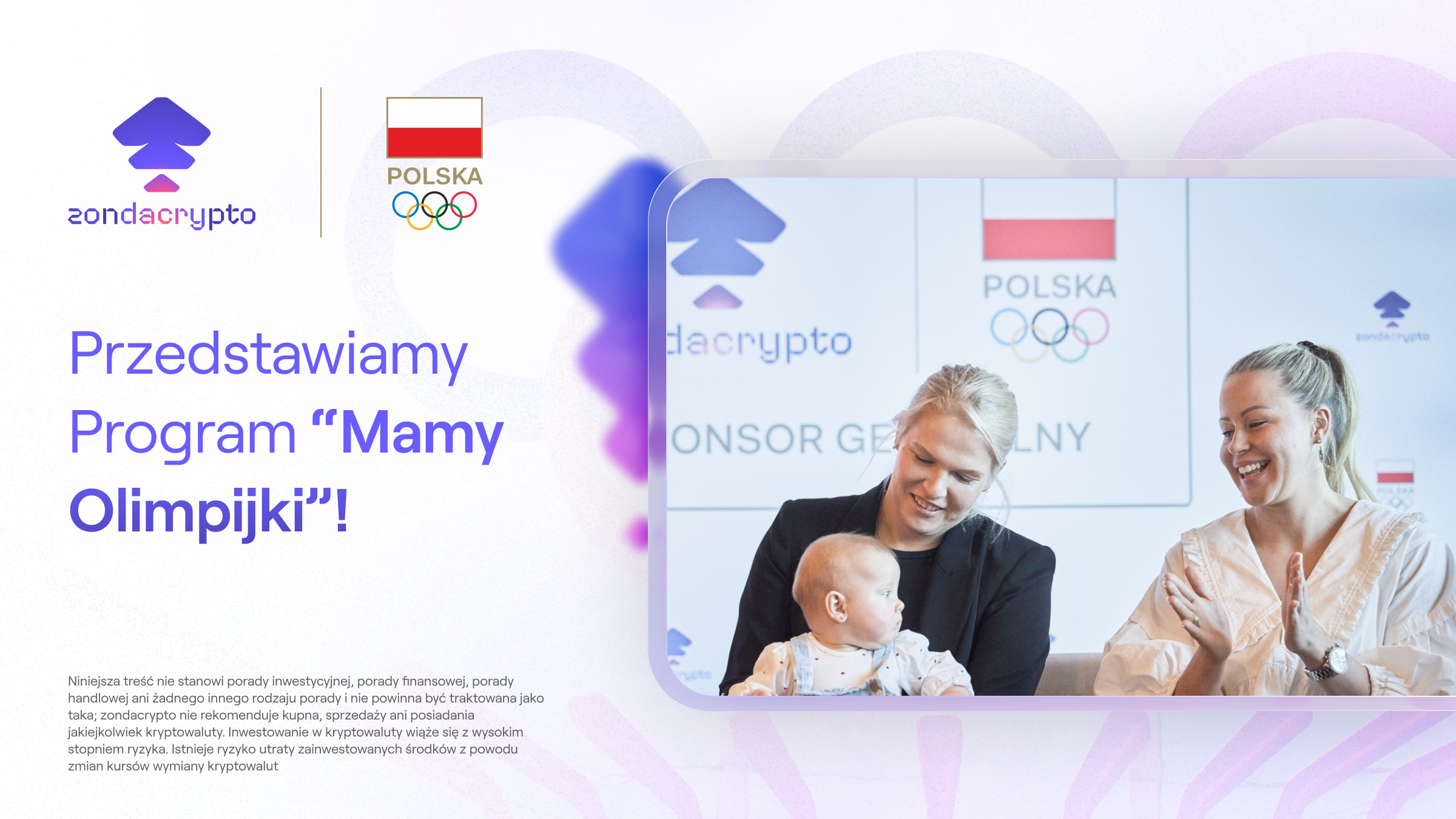 Ogłoszenie programu „Mamy Olimpijki” w Centrum Olimpijskim PKOl