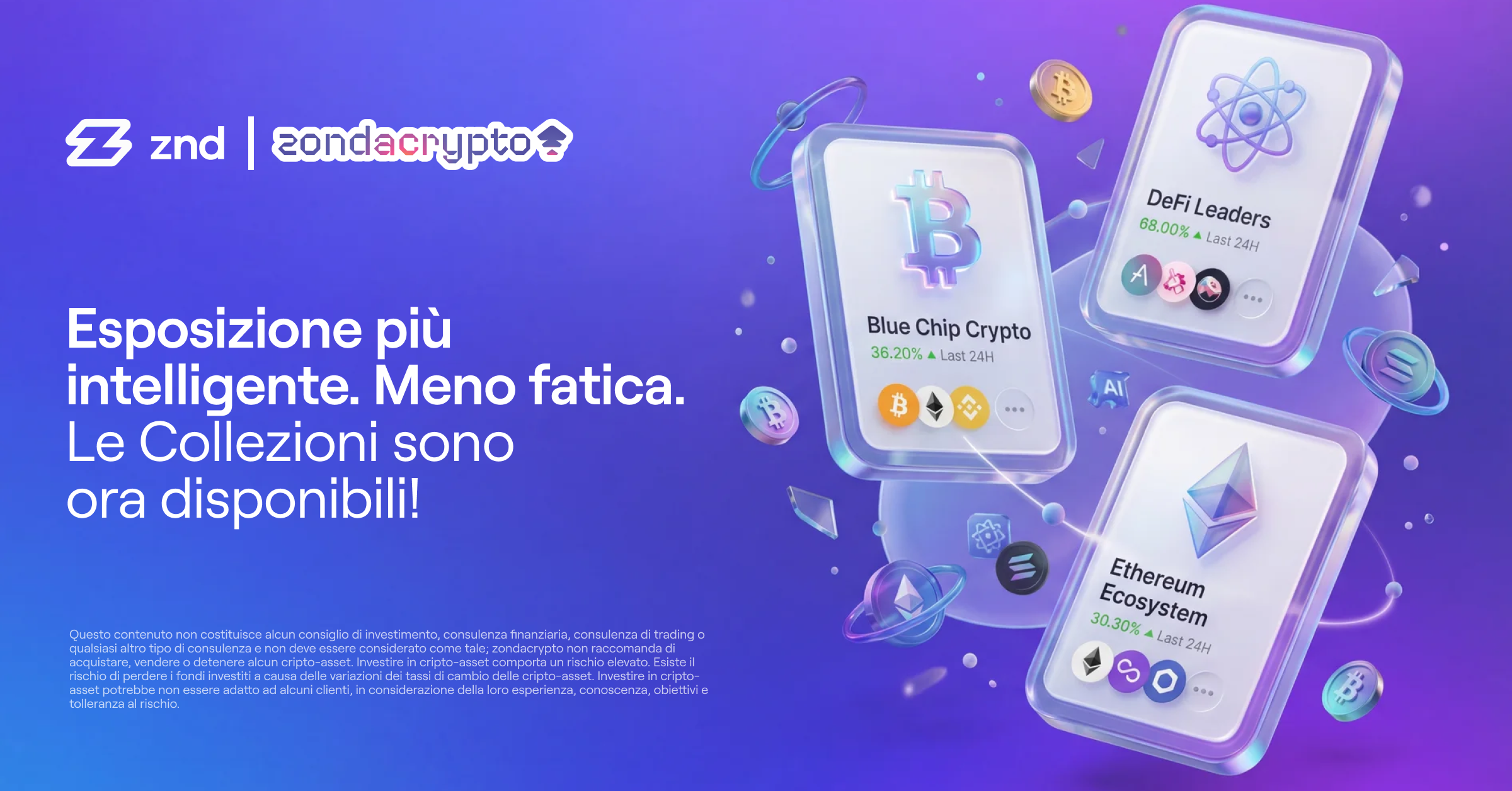 Collezioni ZND: Esposizione più intelligente. Meno sforzo.