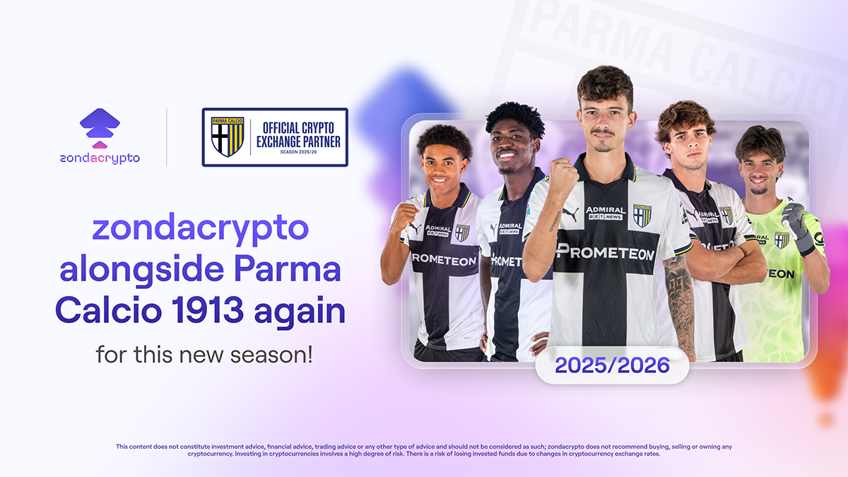 zondacrypto Continues Partnership with Parma Calcio 1913 for 2025/2026 Season