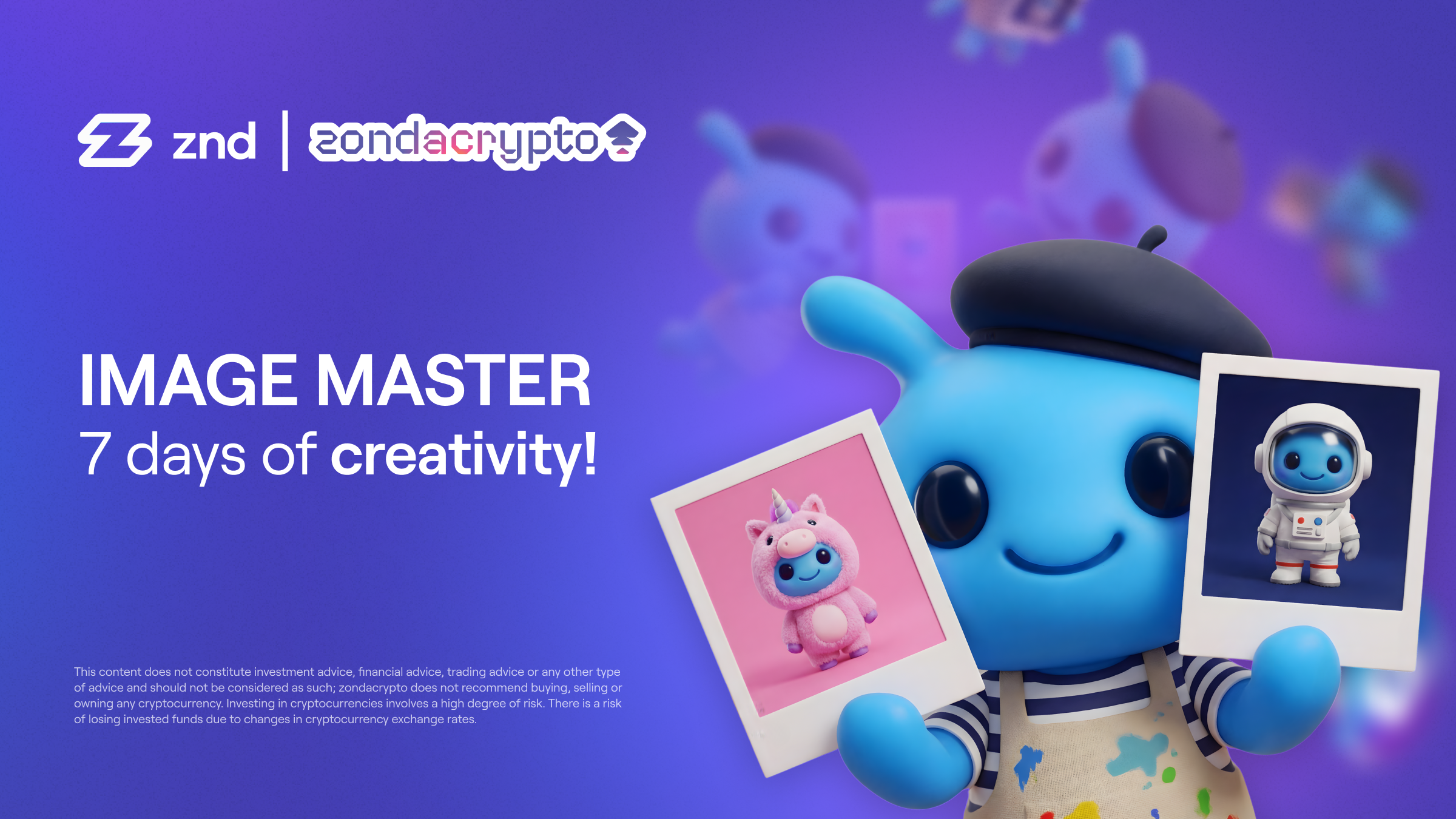 ZindyAI Image Master: 7 Days of Creativity with zondacrypto