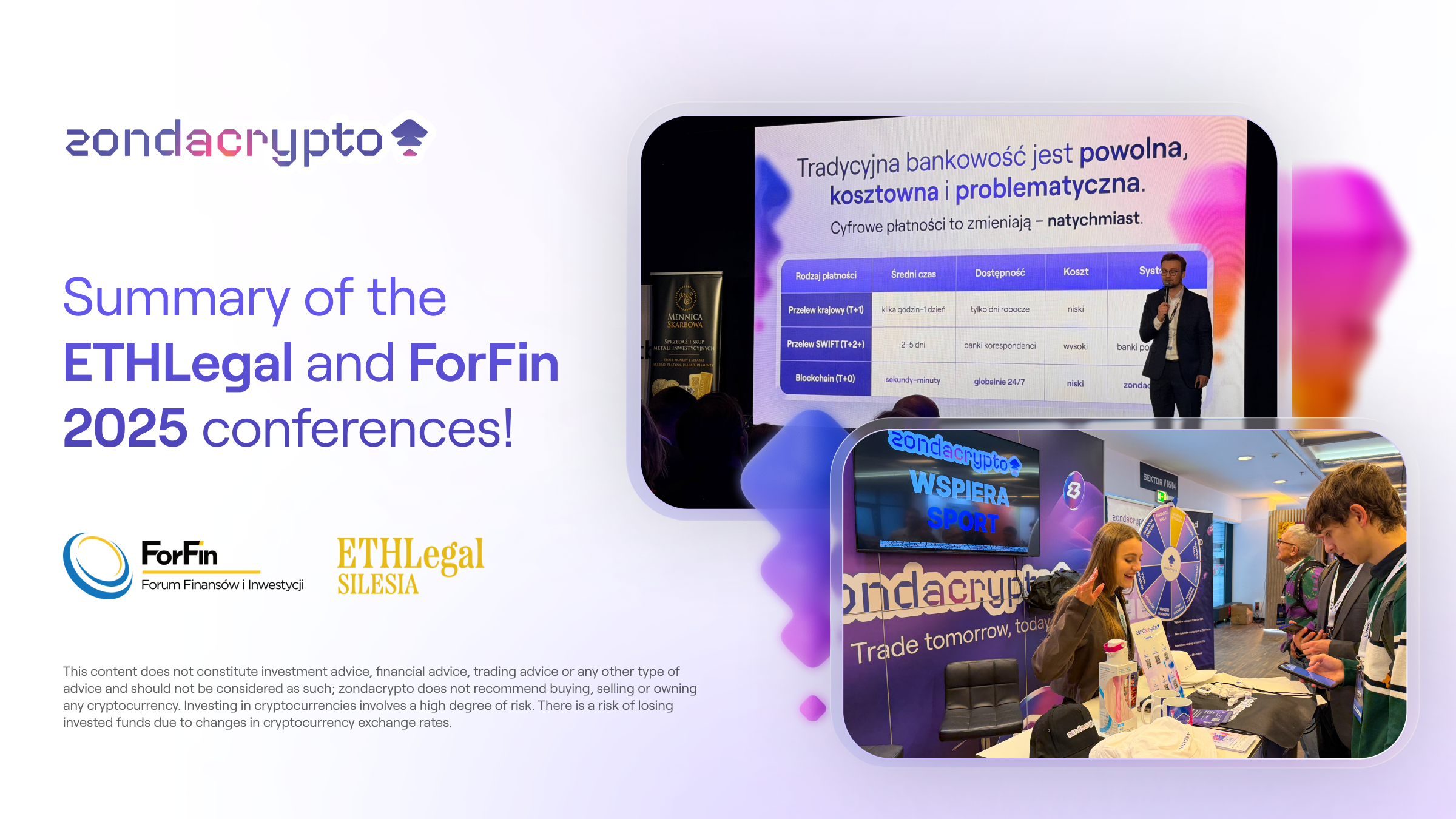 zondacrypto at ETHLegal and ForFin 2025: Law and Crypto at Their Best!