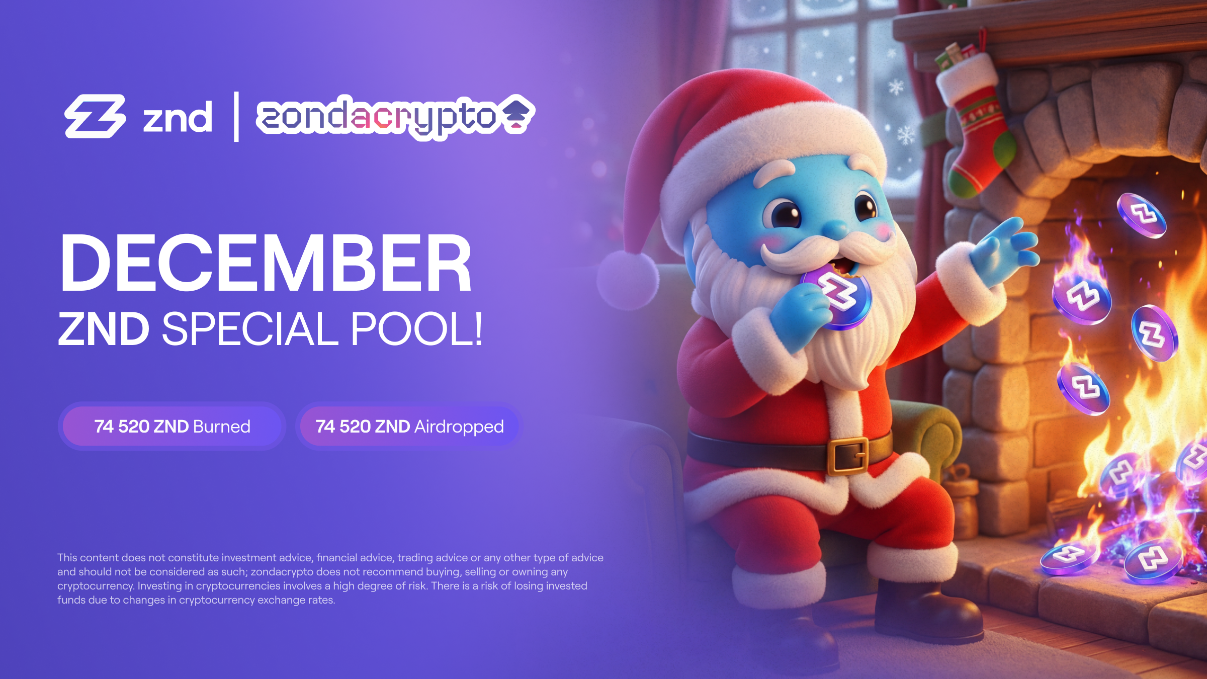 December ZND Special Pool update! We collected 149,040 ZND tokens!