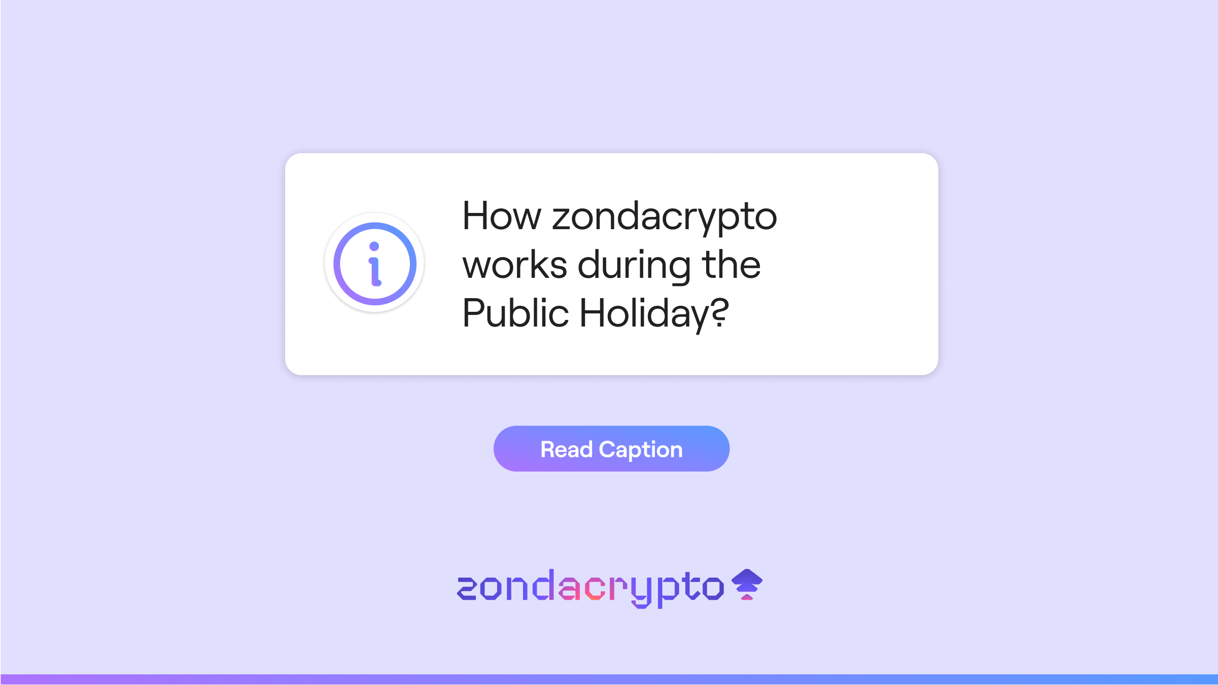 How zondacrypto works during Public Holiday (11.11.2025)