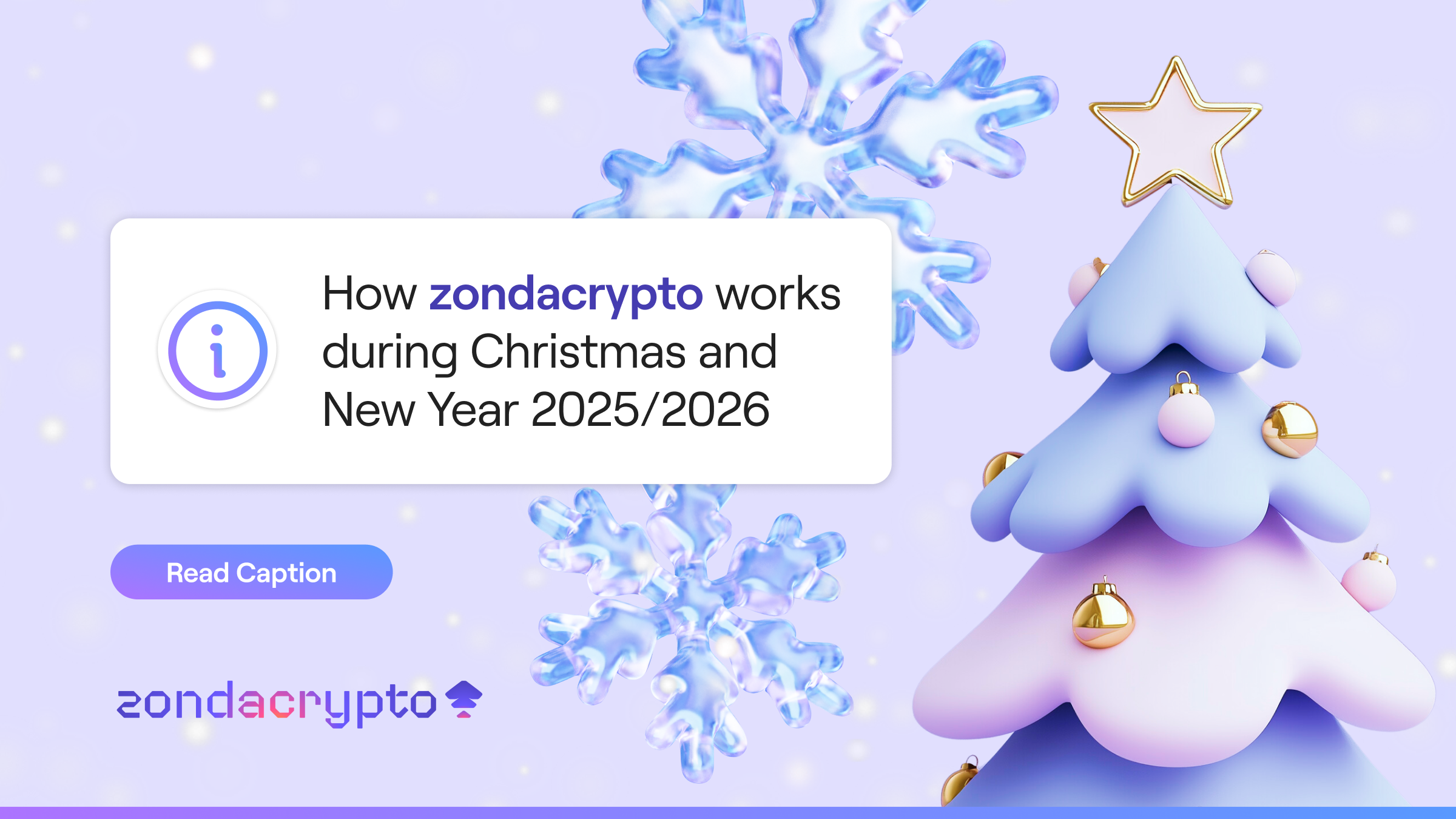 How zondacrypto works during Christmas and New Year 2025/2026