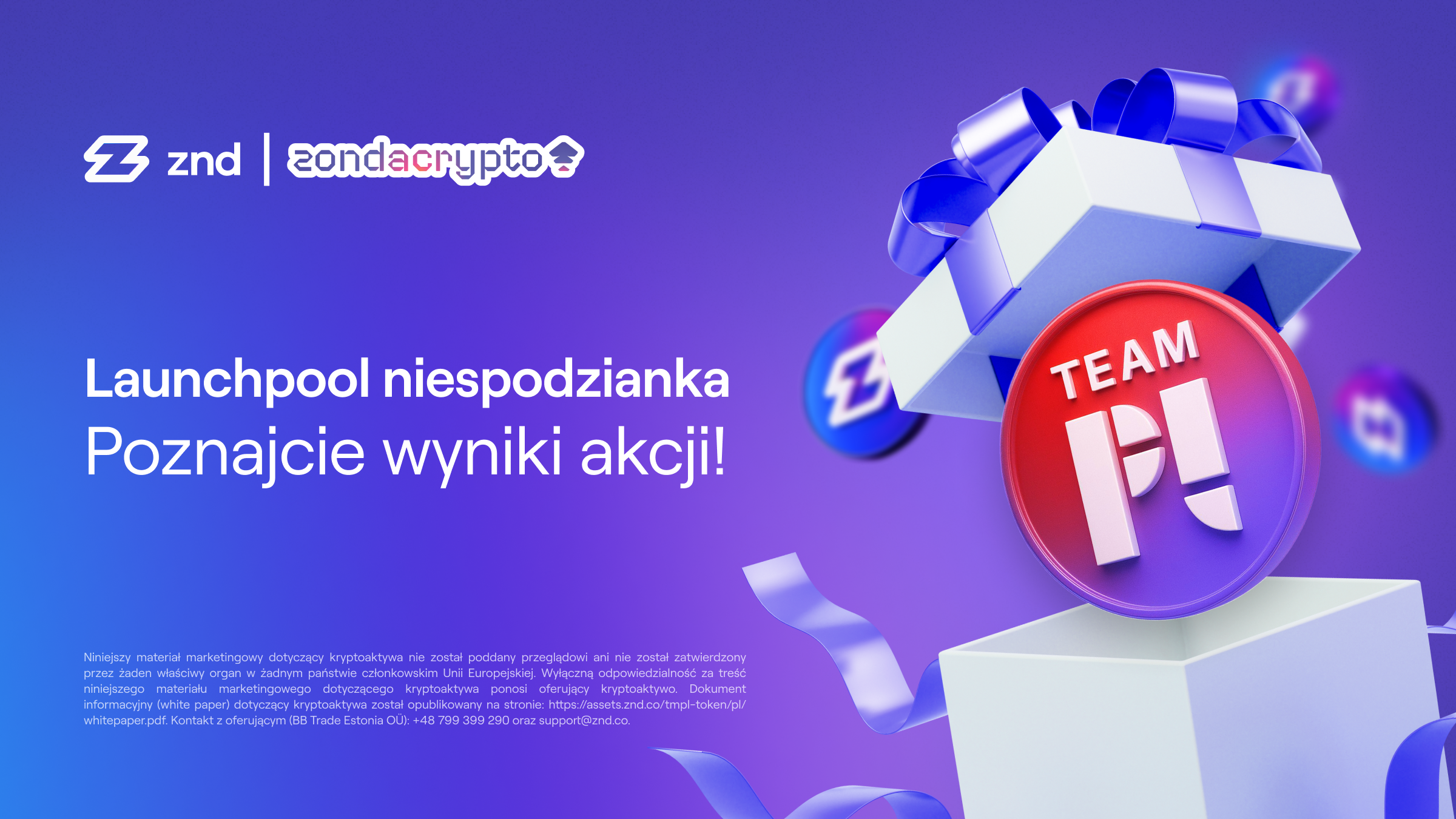 Wyniki kampanii ZND Launchpool “Niespodzianka”: Sprawdź swoją alokację TMPL