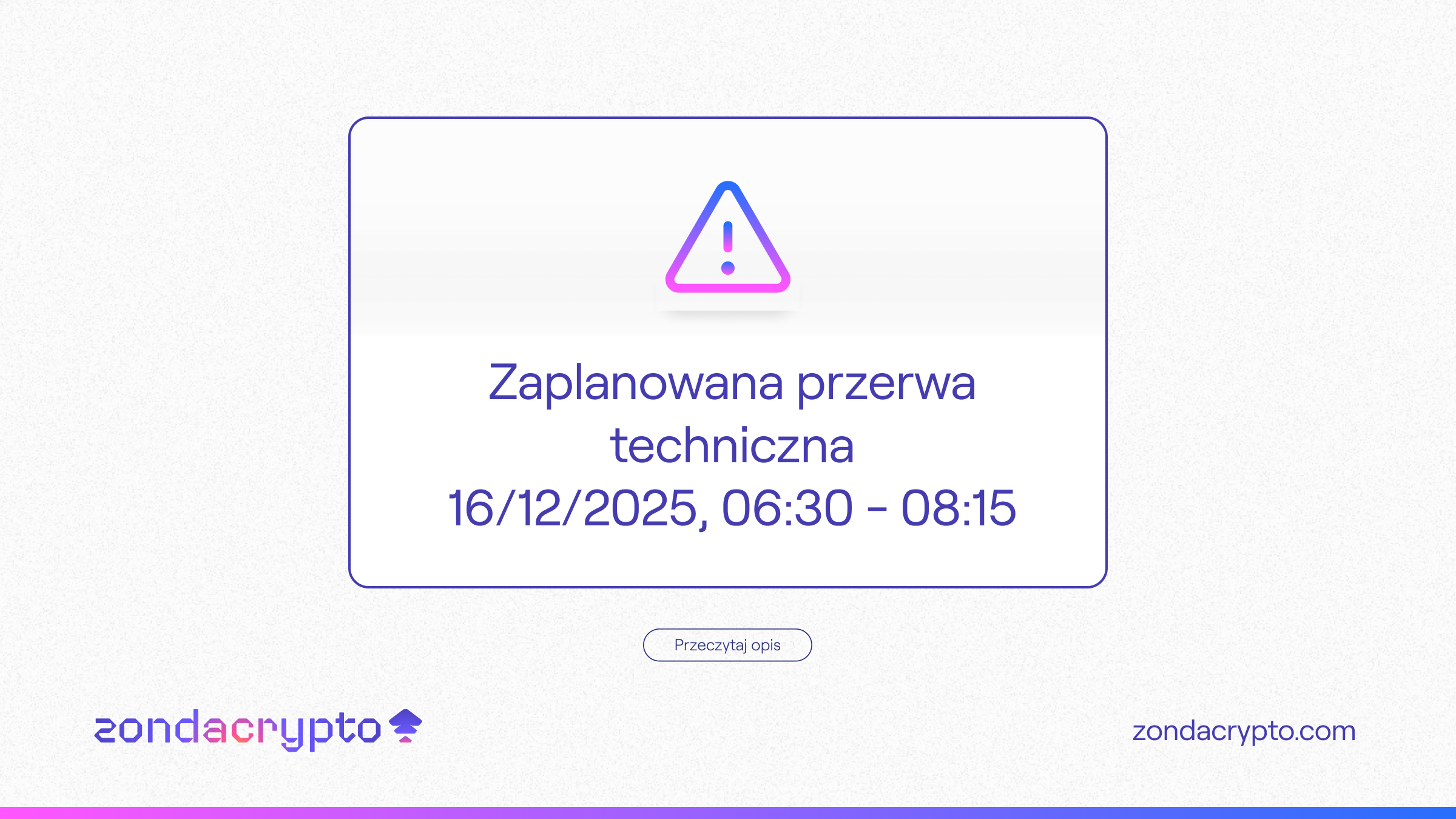 Zaplanowana przerwa techniczna (16.12.2025)
