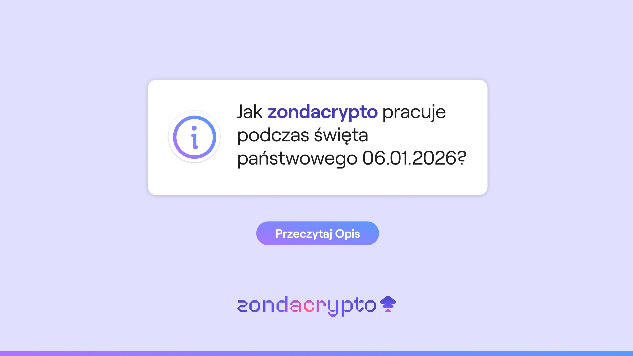 Jak zondacrypto działa 06.01?