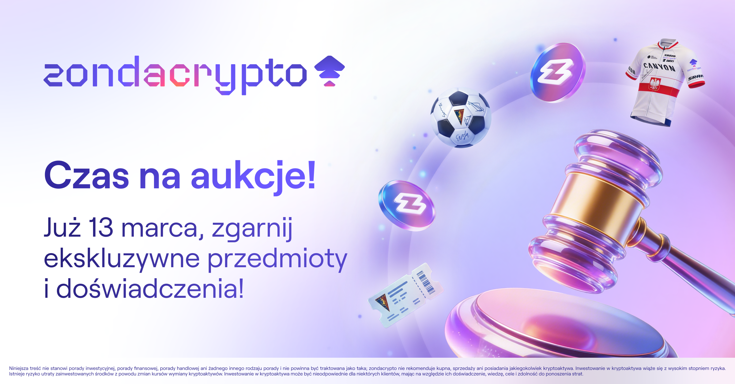 Startują aukcję zondacrypto! Poznaj nowe możliwości tokena ZND