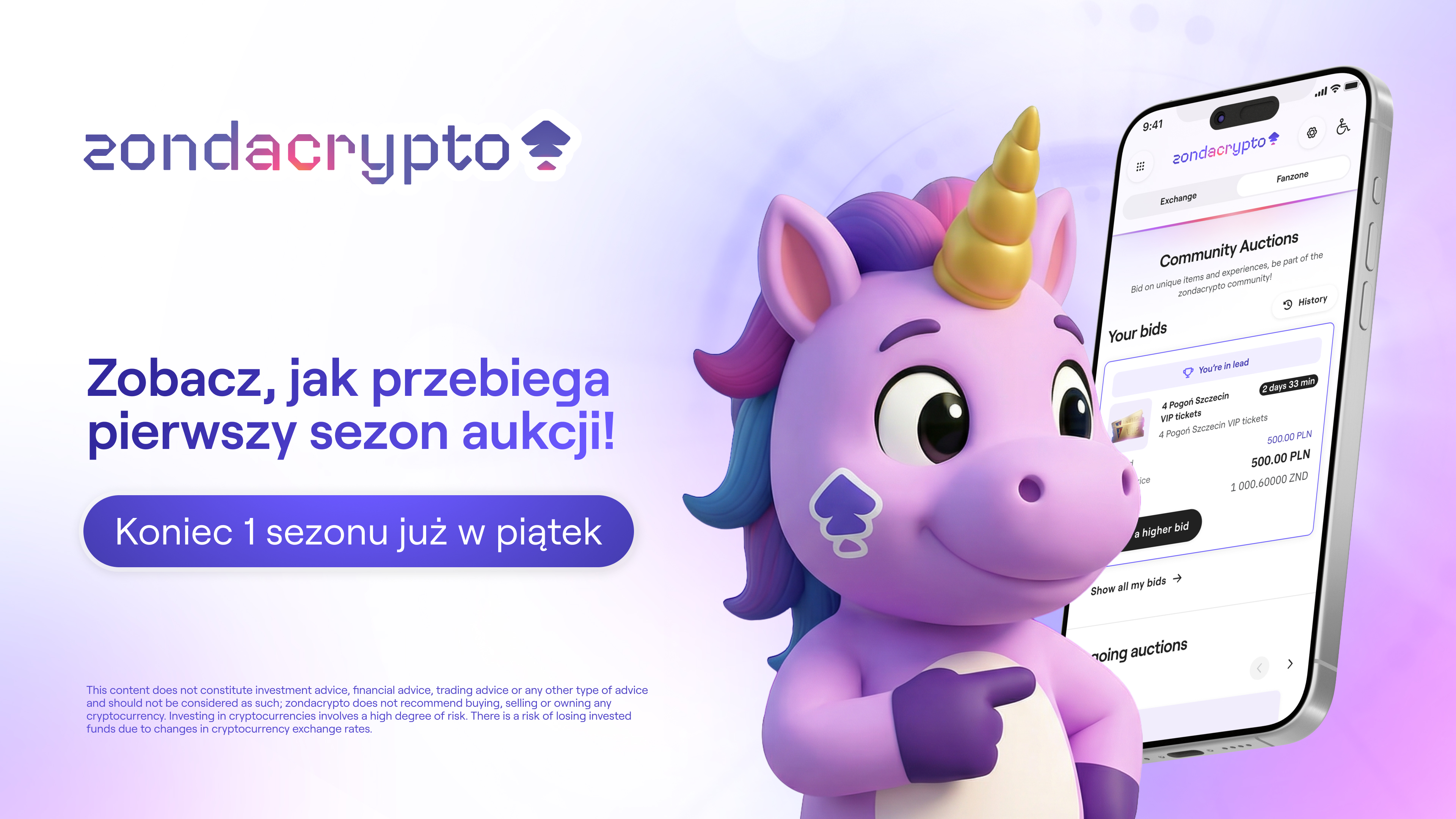 Gorączka licytacji trwa! Zobacz, jak przebiega pierwszy sezon aukcji zondacrypto