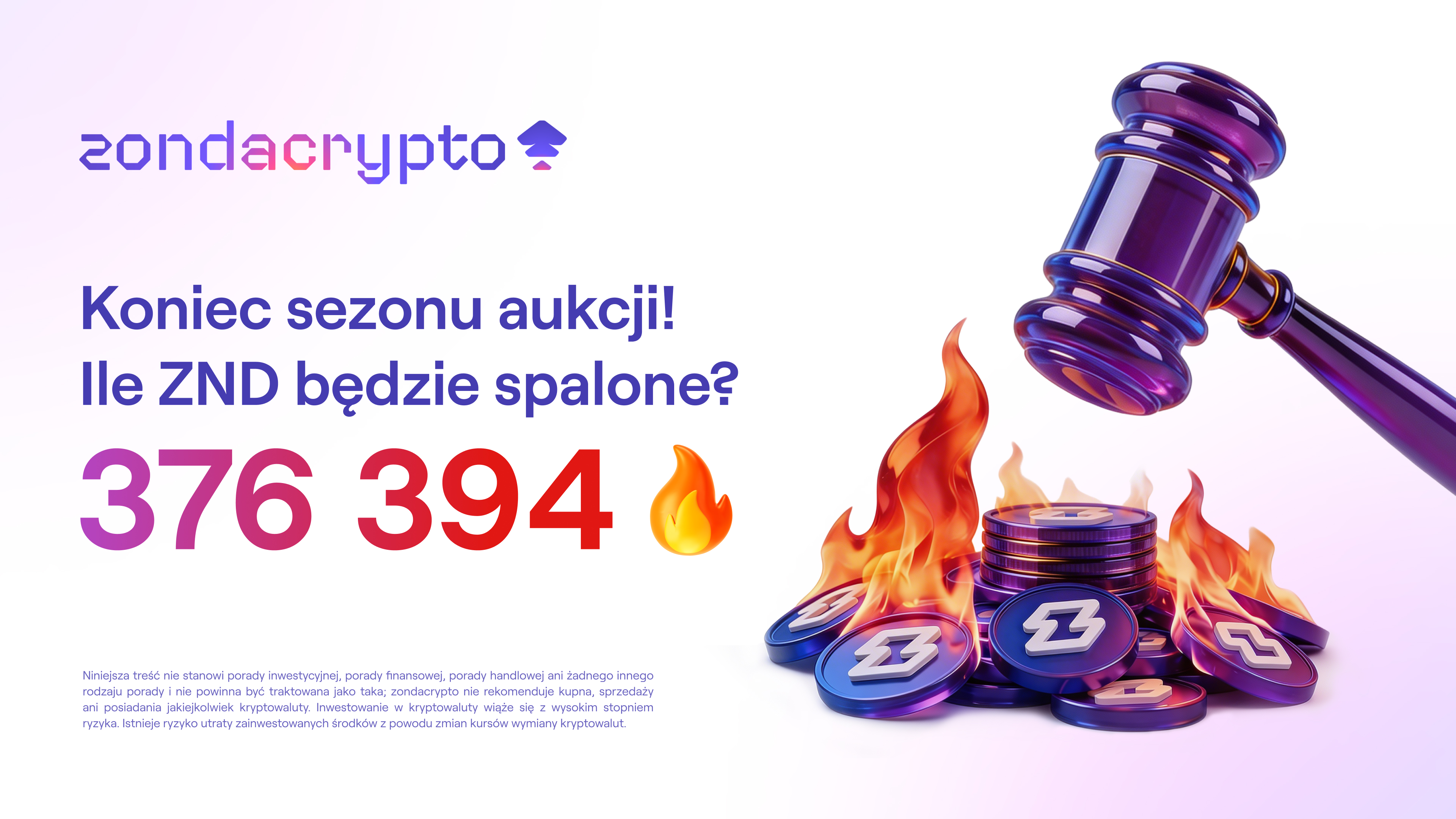Wielki finał pierwszego sezonu zondacrypto auctions