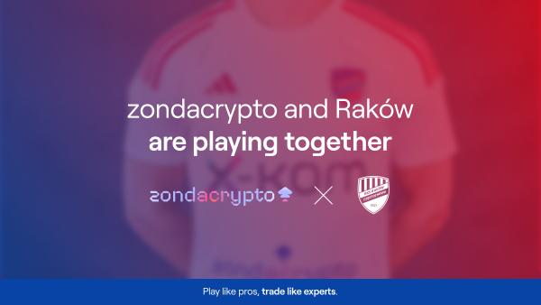 zondacrypto and Raków are playing together
